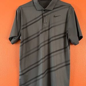 Nike Men's Gray Golf Polo